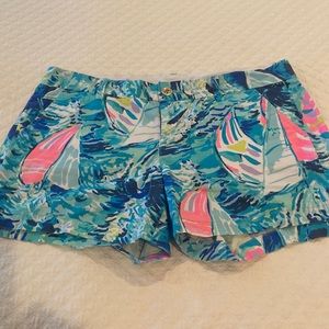 Euc lilly Pulitzer Callahan shorts.